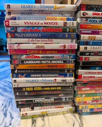 LOTTO STOCK 75 DVD ORIGINALI FILM VARI CARTONI