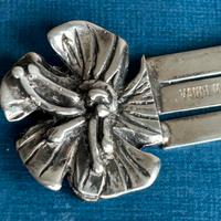 Segnalibro vintage in argento