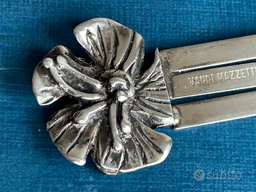 Segnalibro vintage in argento