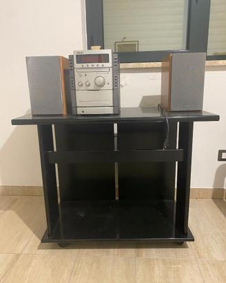 Mobiletto porta TV-stereo.