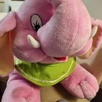 Peluche gigante elefante rosa 