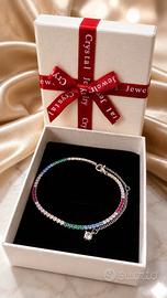 Bracciale Trnnis Rainbow in Argento 925