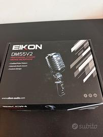 EIKON DM55V2 Microfono Vintage in metallo