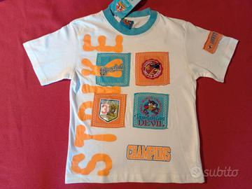 T-shirt maglietta bambino - looney tunes tg.5- 6 a