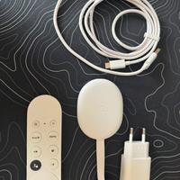 Google tv chromecast 4k ice white