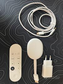 Google tv chromecast 4k ice white