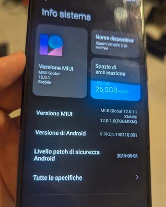 Xiaomi MI mix 2