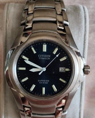 Orologio Citizen Titanio e Zaffiro al quarzo 