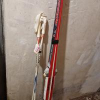 sci da fondo per una coppia