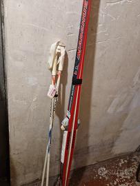 sci da fondo per una coppia