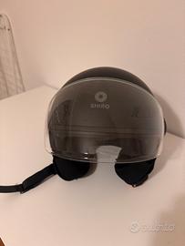 Casco Jet Shiro con Visiera