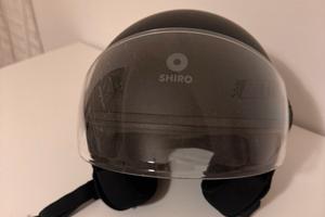 Casco Jet Shiro con Visiera