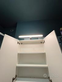 Specchiera contenitore bagno
