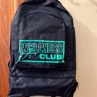 Zaino fitness palestra con scomparto porta scarpe