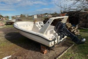 OPEN COSMARINE FOX 4.50 con Evinrude 25/35 cv