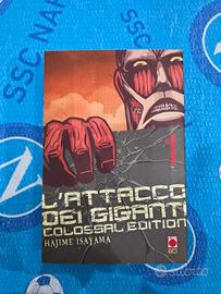 attacco dei giganti colossal edition vol 1
