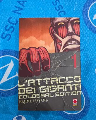 attacco dei giganti colossal edition vol 1