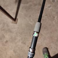 Canna da esca eging e due mulinelli