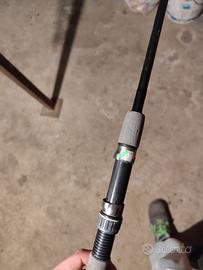 Canna da esca eging e due mulinelli