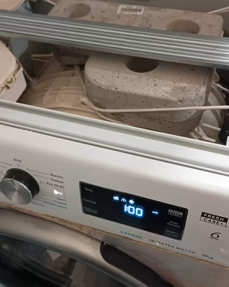 scheda e display lavatrice Whirlpool 