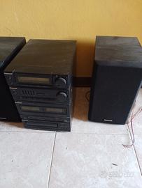 impianto stereo panasonic