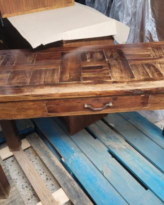 SCRIVANIA   DI LEGNO