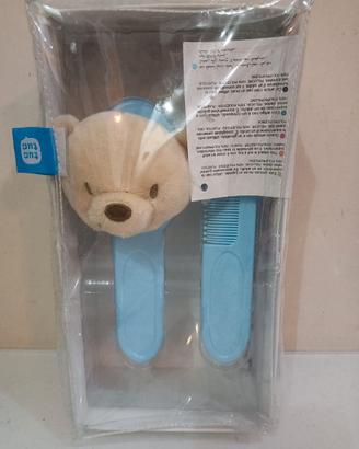 Set Spazzola e Pettine Neonatale "tuc tuc" - Nuovo