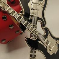 Cintura con fibbia chitarre