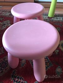 Sgabelli rosa