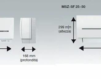 Mitsubishi Electric Unità Interna R410    - SF15VA