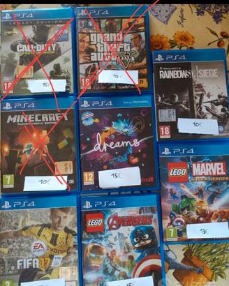 Giochi per ps4