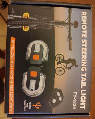 Luci posteriori bici