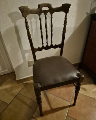 sedia anni 50