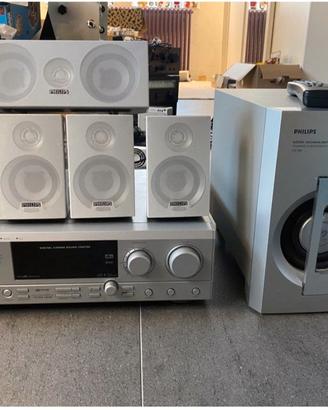 sistema home teathre philips 5.1  dolby Surround 