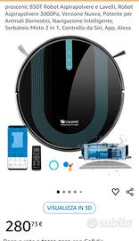 aspirapolvere Robot Proscenic 850t   NUOVO