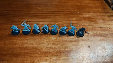 Lotto 14 personaggi Warhammer signore degli anelli