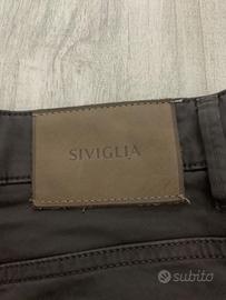 Siviglia  pantaloni uomo, taglia 32 , marroni