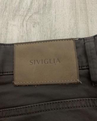 Siviglia  pantaloni uomo, taglia 32 , marroni
