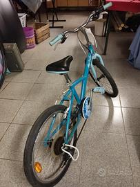 bicicletta bambino/a e seggiolino bici