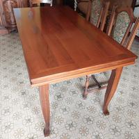 Tavolo allungabile in noce