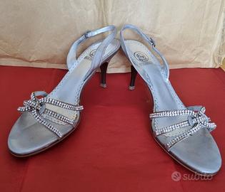 Sandali con strass e tacco G.P. Per Noy Bologna