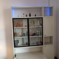 Mobile Poliform legno laccato bianco