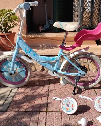 Bicicletta Frozen da 14 pollici 