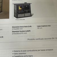 Cucina legna Nordica 5.0 PETRA