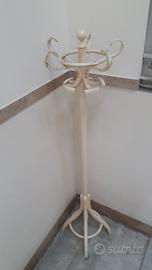 attaccapanni da terra appendiabiti  legno vintage