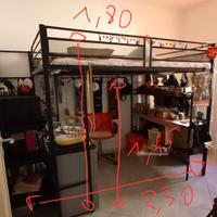 Soppalco in alluminio