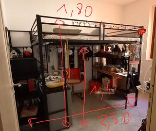 Soppalco in alluminio