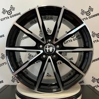 4 CERCHI IN LEGA ALFA GIULIETTA 159 BRERA da 17