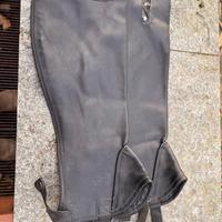 Ghette da equitazione in cuoio