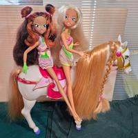 doll e unicorno winx club